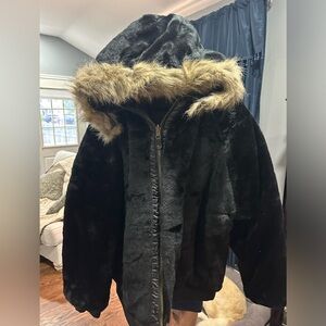 Faux Fur Coat